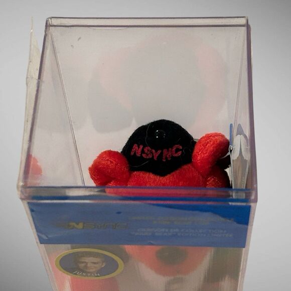 Vintage Justin Timberlake NSYNC  Limited Edition 7” Collectible Plush Bear Cub - Picture 13 of 16